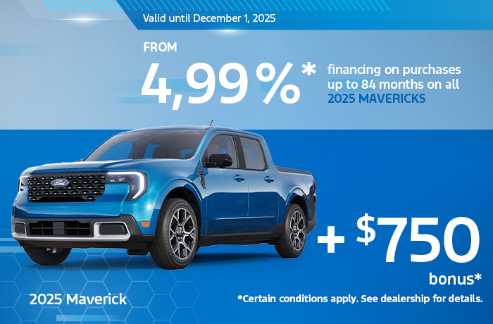 Bannière de Maverick 2025